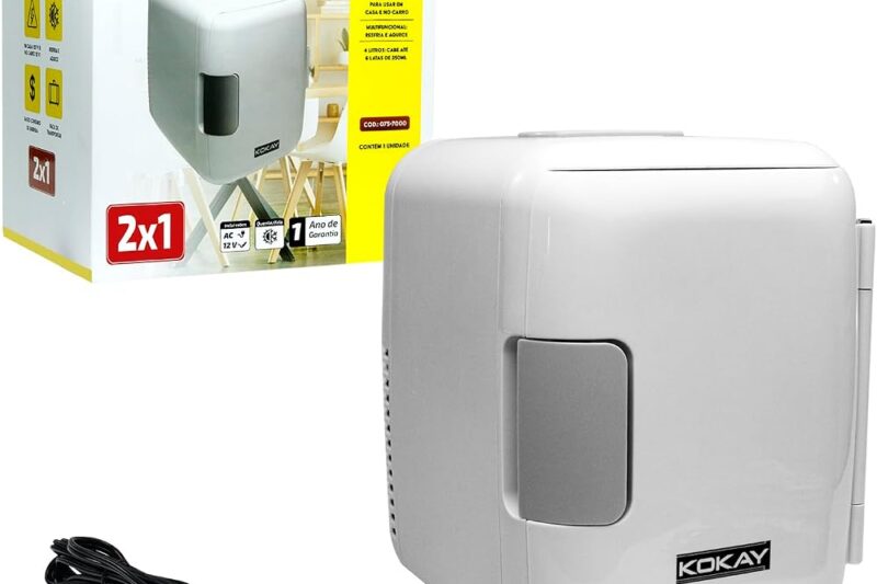 Mini Geladeira Portátil Kokay 4L 12V por R$298: Vale a Pena?